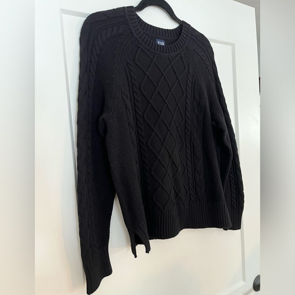 Gap Cotton Cable Knit Sweater size L - Picture 3 of 8